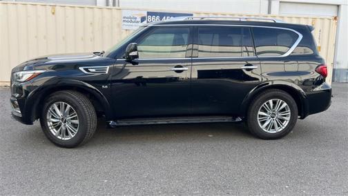 Black Obsidian 2019 INFINITI QX80 Luxe