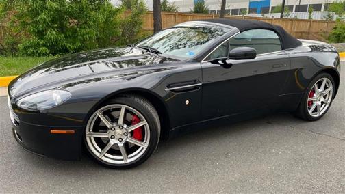 Black 2008 Aston Martin V8 Vantage