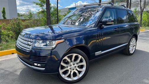 Loire Blue 2016 Land Rover Range Rover 3.0L Turbocharged Diesel HSE Td6