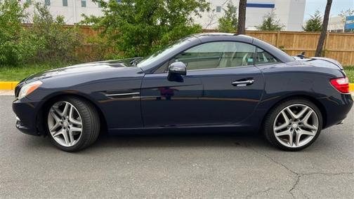 Blue Flame Metallic 2014 Mercedes-Benz SLK-Class SLK 250