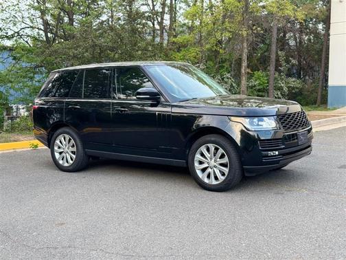 Santorini Black 2017 Land Rover Range Rover 3.0L Turbocharged Diesel HSE Td6