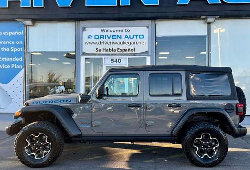 Gray 2021 Jeep Wrangler Unlimited 4xe Rubicon