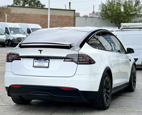 Pearl White Multi-Coat 2022 Tesla Model X AWD