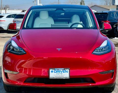 Ultra Red 2024 Tesla Model Y Long Range AWD