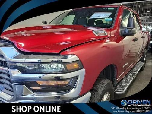 Molten Red Pearlcoat 2026 RAM 2500 Big Horn 4x4 Crew Cab 6'4' Box