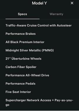 2023 Tesla Model Y Performance AWD