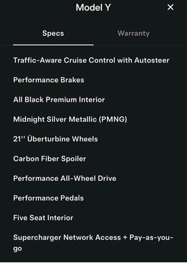 2023 Tesla Model Y Performance AWD