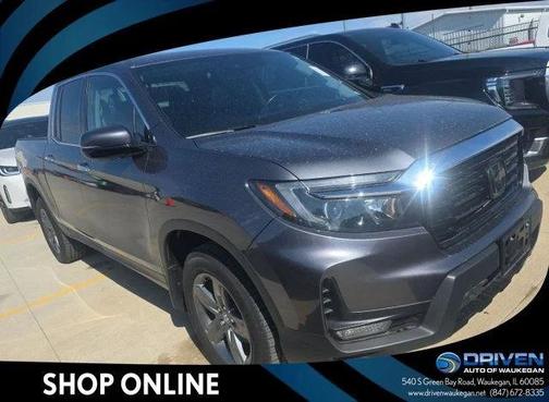 Modern Steel Metallic 2022 Honda Ridgeline RTL-E