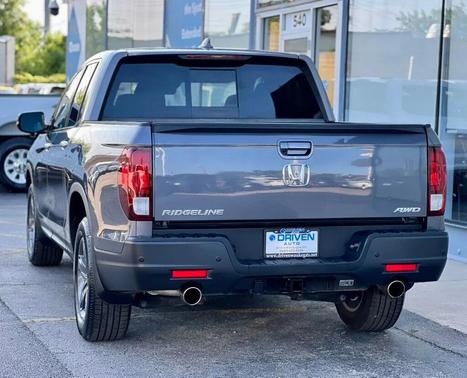Modern Steel Metallic 2022 Honda Ridgeline RTL-E