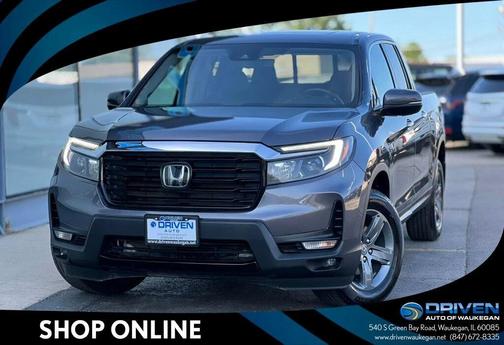 Modern Steel Metallic 2022 Honda Ridgeline RTL-E
