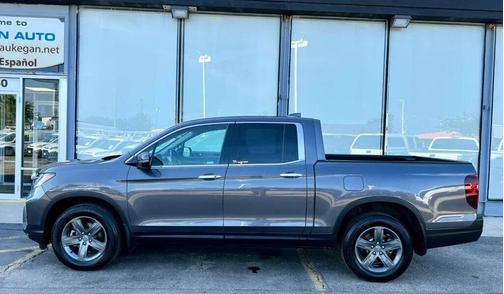Modern Steel Metallic 2022 Honda Ridgeline RTL-E