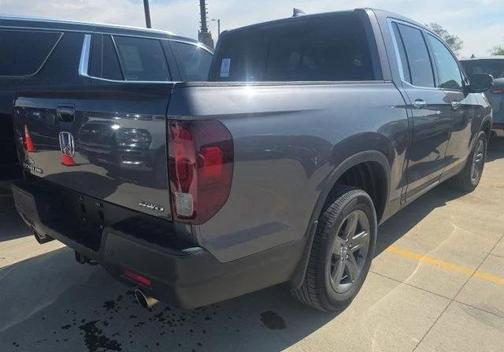 Modern Steel Metallic 2022 Honda Ridgeline RTL-E