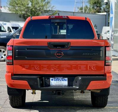 Afterburn Orange 2025 Nissan Frontier PRO-4X