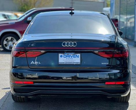 Mythos Black Metallic 2024 Audi A8 L 55 TFSI quattro