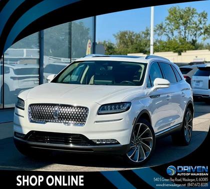 Pristine White Metallic Tri-Coat 2023 Lincoln Nautilus Reserve AWD