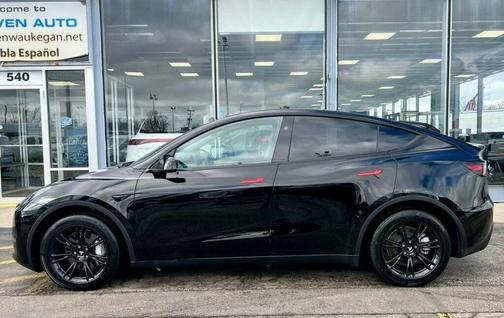 Solid Black 2024 Tesla Model Y Long Range AWD
