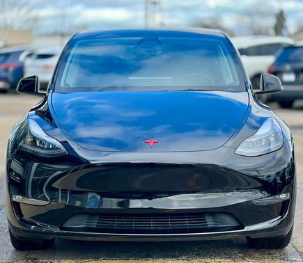 Solid Black 2024 Tesla Model Y Long Range AWD