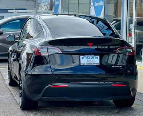 Solid Black 2024 Tesla Model Y Long Range AWD
