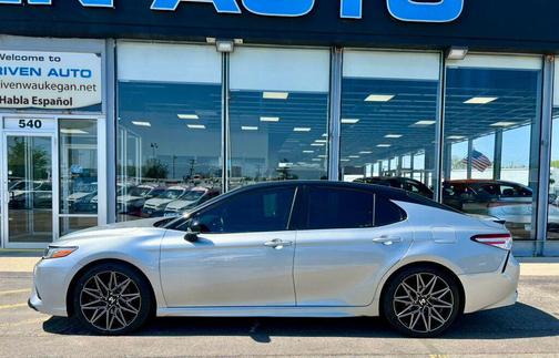 Celestial Silver/Midnight Black Metallic 2020 Toyota Camry XSE