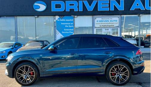 Galaxy Blue Metallic 2022 Audi Q8 55 Premium Plus