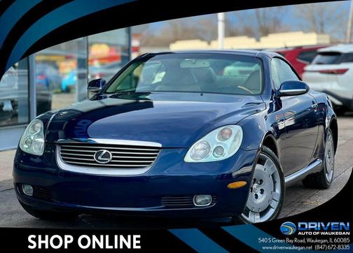 Indigo Ink Pearl 2002 Lexus SC 430 Base