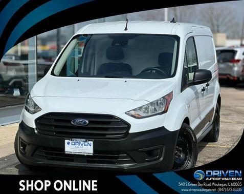 Frozen White 2022 Ford Transit Connect XL LWB w/Rear Symmetrical Doors