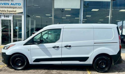 Frozen White 2022 Ford Transit Connect XL LWB w/Rear Symmetrical Doors