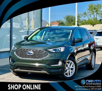 Forged Green Metallic 2024 Ford Edge SEL