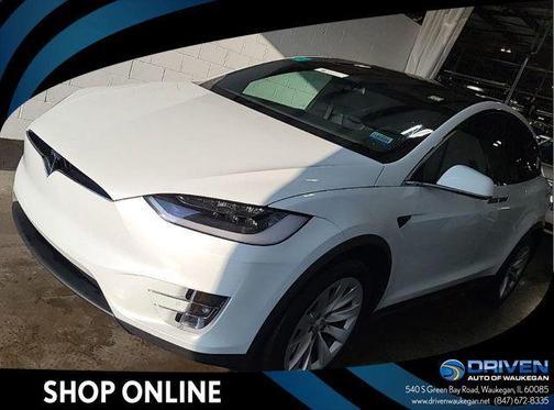 Pearl White Multi-Coat 2019 Tesla Model X Long Range AWD