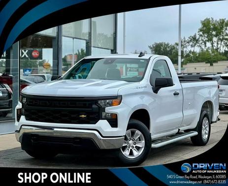 Summit White 2025 Chevrolet Silverado 1500 WT