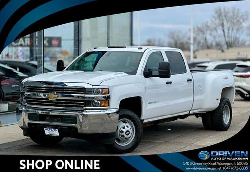 Summit White 2015 Chevrolet Silverado 3500 WT