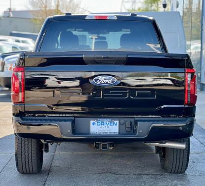 Agate Black Metallic 2025 Ford F-150 STX 4WD SuperCrew 5.5' Box