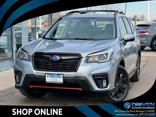 Ice Silver Metallic 2019 Subaru Forester Sport