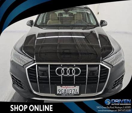 Mythos Black Metallic 2023 Audi Q7 45 Premium Plus