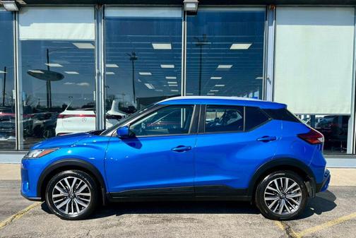 Electric Blue Metallic 2024 Nissan Kicks SV