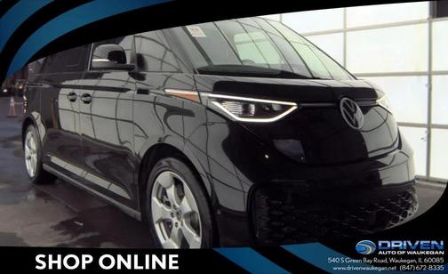 Deep Black Pearl 2025 Volkswagen ID. Buzz Pro S