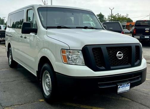 Glacier White 2020 Nissan NV Passenger NV3500 HD 3500