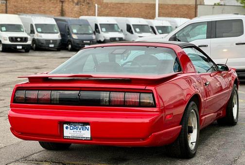 Red 1991 Pontiac Firebird TRANS AM