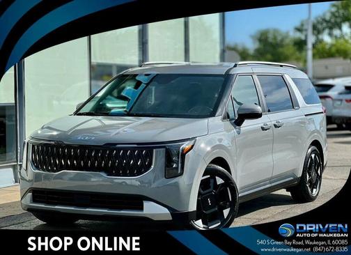 Ceramic Silver 2025 Kia Carnival EX