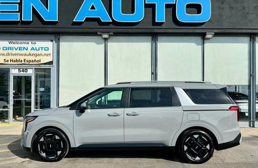 Ceramic Silver 2025 Kia Carnival EX