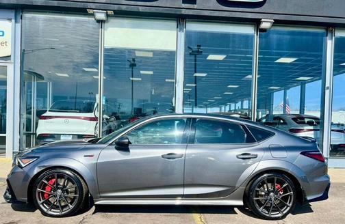 Liquid Carbon Metallic 2024 Acura Integra Type S Manual