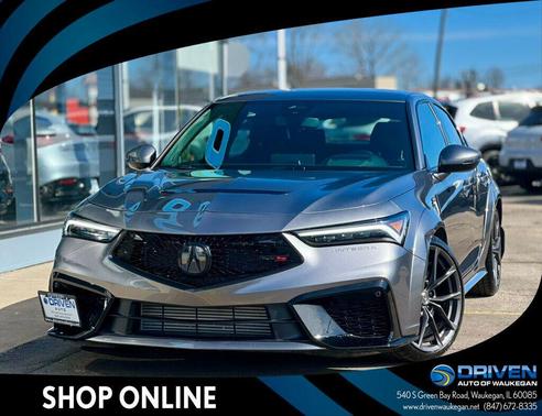 Liquid Carbon Metallic 2024 Acura Integra Type S Manual