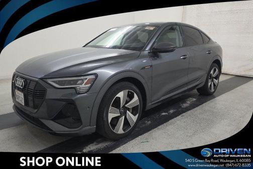 Daytona Gray Pearl Effect 2021 Audi e-tron Sportback Prestige
