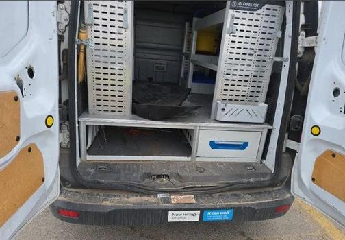 Frozen White 2016 Ford Transit Connect LWB XL