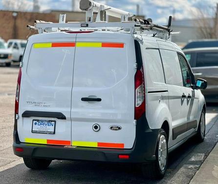 Frozen White 2016 Ford Transit Connect LWB XL