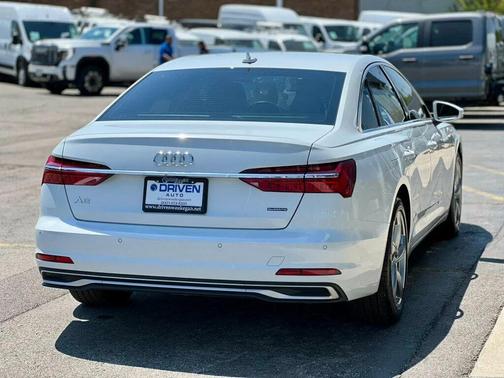 Glacier White Metallic 2024 Audi A6 45 Premium Plus