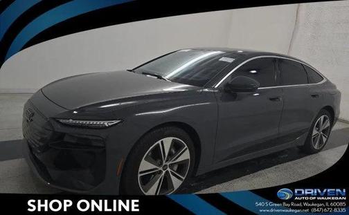 Magnet Gray 2025 Audi A6 e-tron Premium Plus RWD