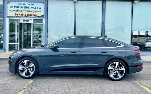Magnet Gray 2025 Audi A6 e-tron Premium Plus RWD