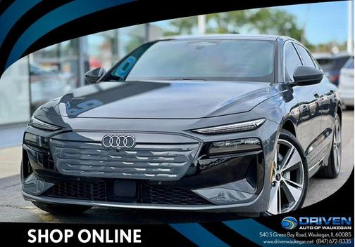 Magnet Gray 2025 Audi A6 e-tron Premium Plus RWD