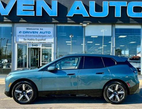 Blue Ridge Mountain Metallic 2024 BMW iX xDrive50 Sports Activity Vehicle